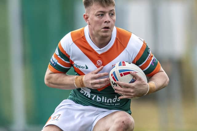 Jake Sweeting's spell on loan at Hunslet from Featherstone has now ended. Picture by Tony Johnson.