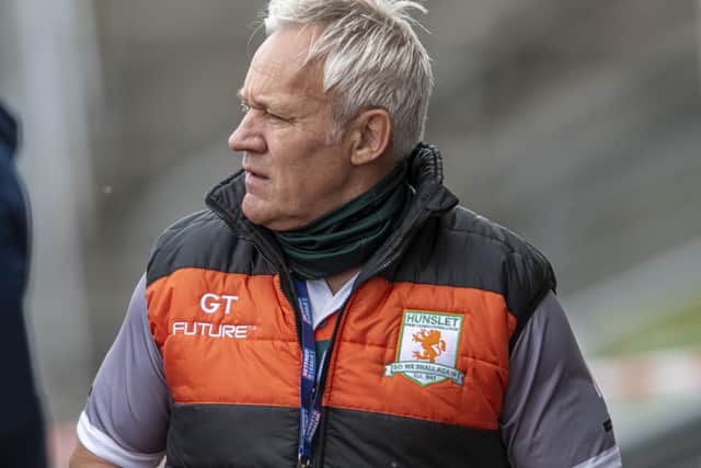 Hunslet coach Gary Thornton. Picture by Tony Johnson.