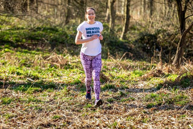 Abi will be running 75 miles as part of a series of challenges in May in aid of mental health charity Leeds Mind.