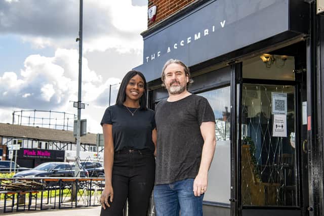 Stephanie Cliffe, 36, and Matthew, 43, own The Assembly in Cross Gates.
The pair opened their bar, bottle shop and café in a tiny unit in Station Road in 2018.