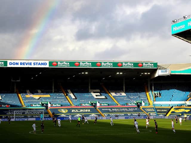 Leeds United fans will return to Elland Road on May 23. Pic: Getty