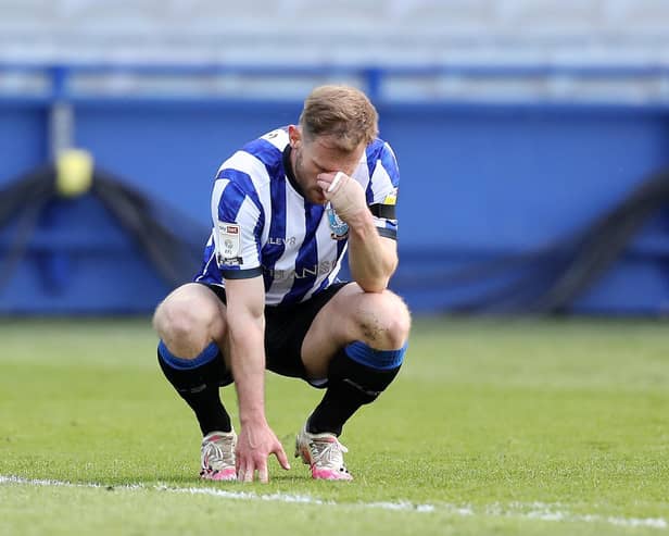 SYMPATHY: For former Leeds United defender Tom Lees, above, following his relegation to League One with Sheffield Wednesday. It could have been very different for him. Photo by George Wood/Getty Images.
