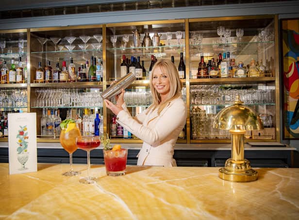 The Ivy in the Victoria Quarter in Leeds' has new cocktails and operations manager Laura Mills tries them out (photo: Tony Johnson)