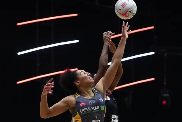 Leeds Rhinos co-captain Vicki Oyesola has retained her England Roses place. Picture: Jan Kruger/Getty Images for Vitality Netball Superleague.