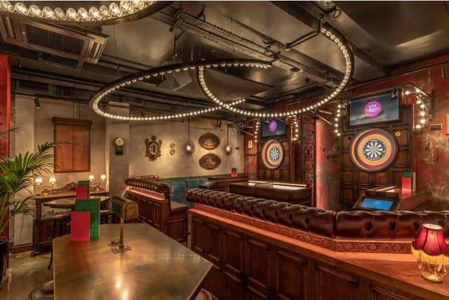 Flight Club’s supercharged version of the traditional game involves a series of multiplayer games using unique patented dart tracking technology designed by Flight Club’s "very own astrophysicist".