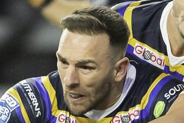 Leeds Rhinos fans are delight captain and chief playmaker Luke Gale is back in the squad to face Wakefield Trinity. Picture: Allan McKenzie/SWpix.com.