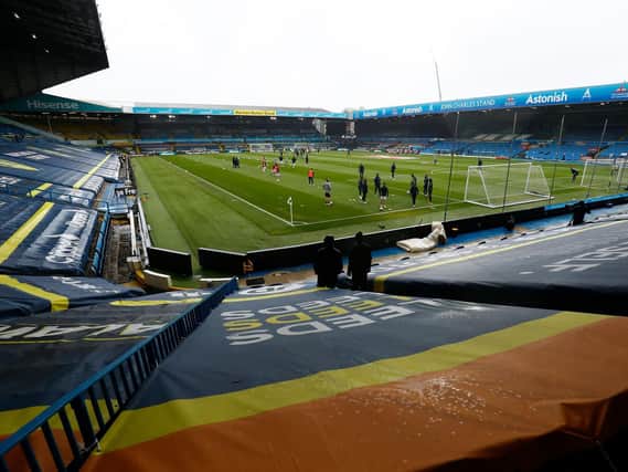BELOW CAPACITY - Leeds United's Elland Road will be far from full when fans return for the West Brom game. Pic: Getty