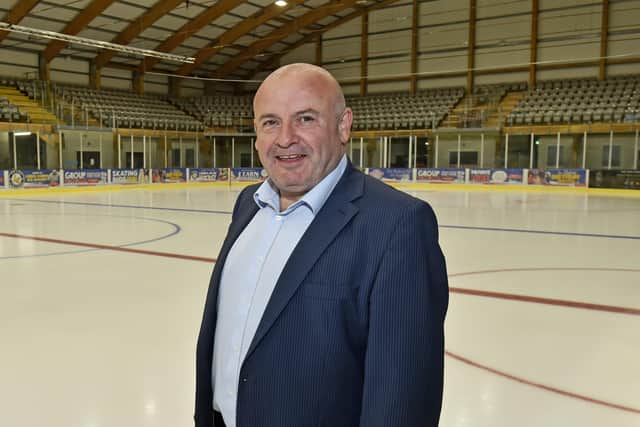 Steve Nell, new team owner Leeds' NIHL National ice hockey team. Picture Steve Riding.
