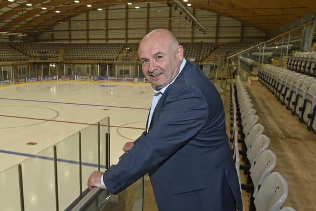 Steve Nell, new team owner of Leeds NIHL National team. Picture: Steve Riding.