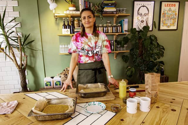 Jade Crawley, head chef at Leeds restaurant Eat Your Greens