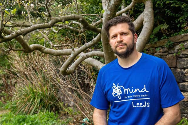 Ashley  Scott, 34, is doing ten challenges in ten months in aid of Leeds Mind, and to raise awareness of mental health and suicide after the death of his sister Ellen, 23. Picture: Bruce Rollinson