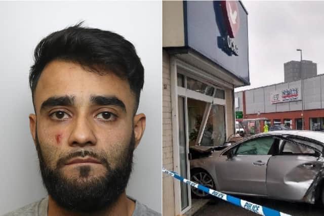 Kamran Khan, 29, of Markham Avenue, Rawdon, was jailed for three years and banned from driving for six.