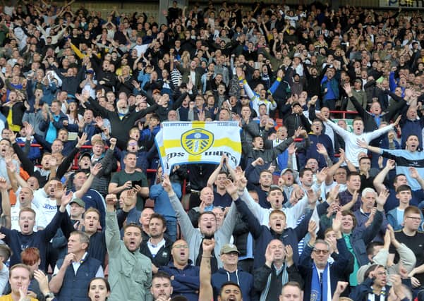 Fans will be back at Elland Road for the last home game of the season. Picture: Tony Johnson