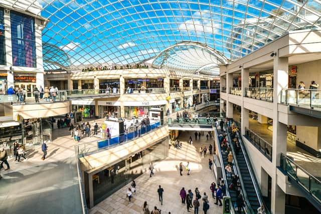 Trinity Leeds shopping centre.