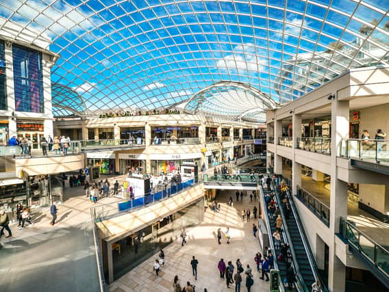 Trinity Leeds shopping centre.