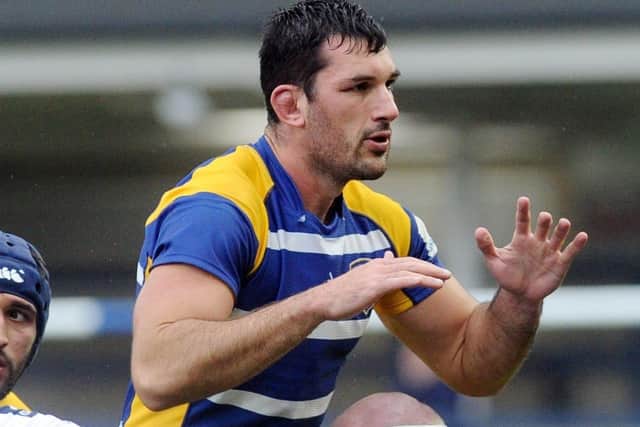 Leader: Leeds Tykes lock Jake Brady will captain the side in today’s Ventur Cup tie against Leeds Beckett University.  Picture: Steve Riding