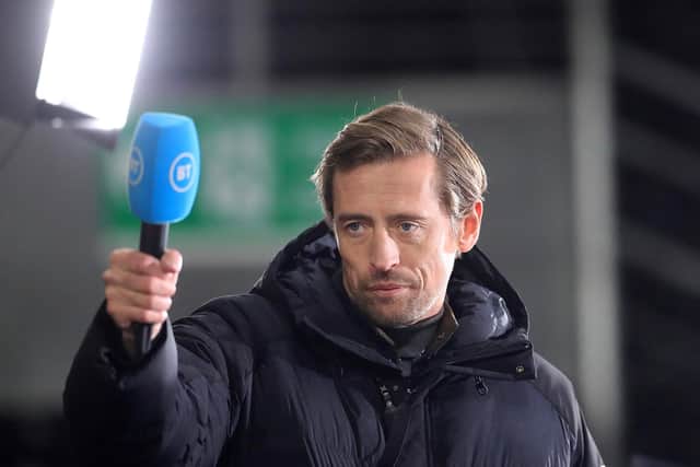 IMPRESSED: Peter Crouch hailed Leeds United's performance at Burnley as the 'perfect display'. Photo by Adam Davy - Pool/Getty Images.