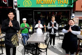 The staff at Mommy Thai, Vicar Lane (photo: James Hardisty).