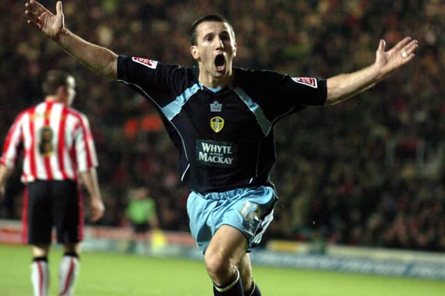 SENSATIONAL COMEBACK: Completed by Liam Miller, above, in Leeds United's epic 4-3 success at Southampton. Picture by Tony Johnson.