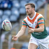 Hunslet's Simon Brown was a key player in the victory at North Wales Crusaders.  Picture: Tony Johnson.