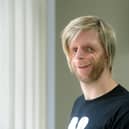 Jono Lancaster who has Treacher Collins Syndrome. Picture: Tony Johnson