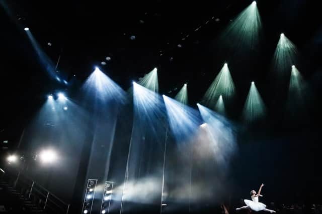 File photo of a ballerina during a dress rehearsal at Leeds Playhouse,
