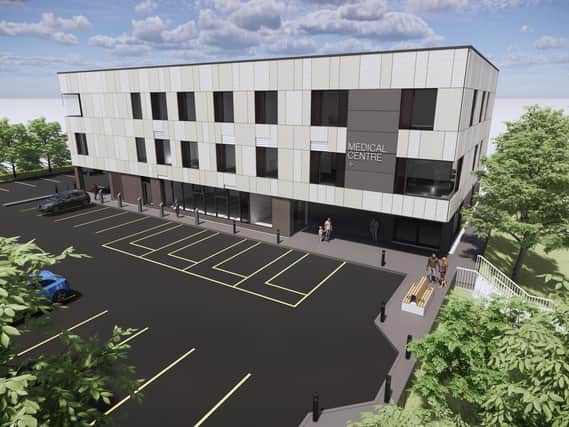 A CGI image of the proposed medical centre on Harehills Lane. Picture:  MGI Healthcare Developments