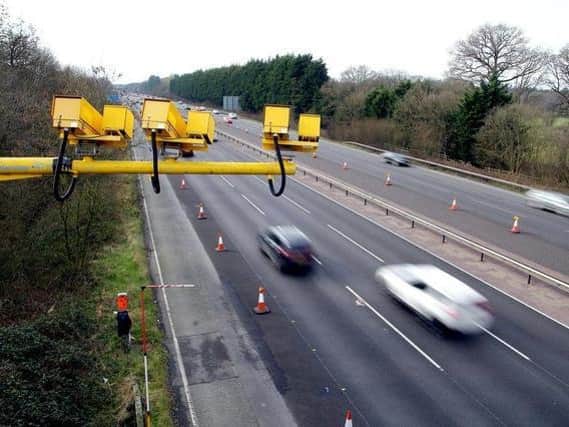 Average cameras are already used in roadworks on motorways