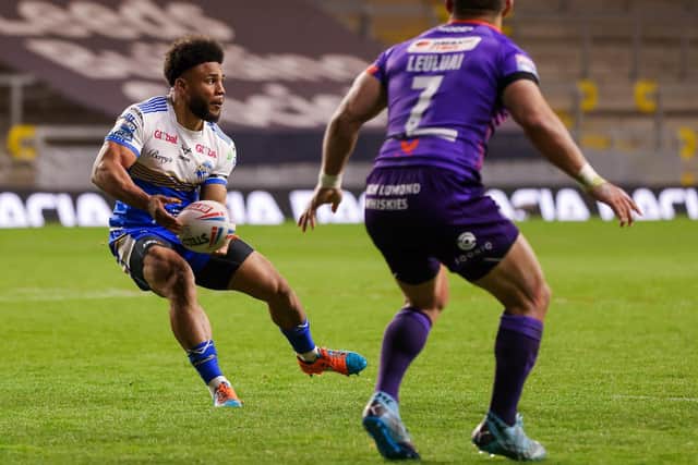 Leeds Rhinos captain Luke Gale was taken by surprise when team-mate Kyle Eastmond, pictured, announced his retirement from the game. Picture: Alex Whitehead/SWpix.com.