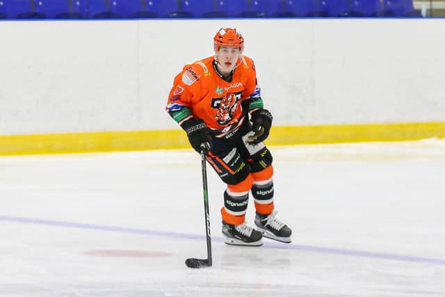 Forward Kieran Brown is one of three player signings made so far by Leeds Knights. Picture courtesy of Andy Bourke/Podium Prints.