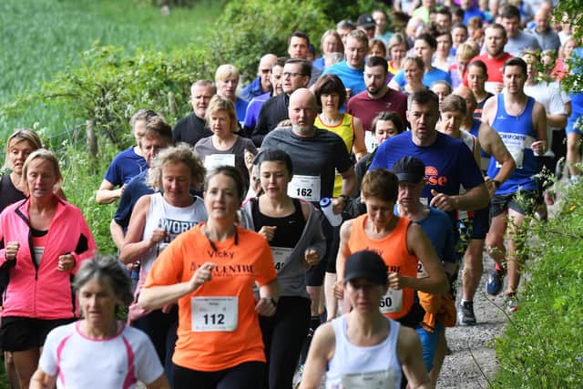 Runners in the he first 10K Cookridge Community run in Gareth Dunn's memory  May 2019.

Picture: Jonathan Gawthorpe