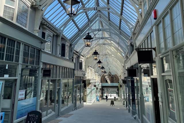 The Grand Arcade in Leeds