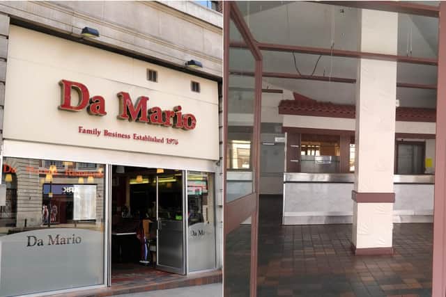 Da Mario's has not reopened despite lockdown easing.