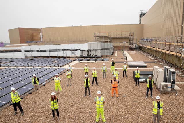 Library image of the The Glassworks site team