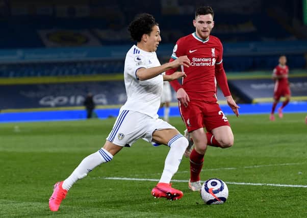 Some fans feel youngster Ian Poveda, above in recent action against Liverpool, is waiting for his ‘breakout moment’. Picture: Simon Hulme/JPIMedia.