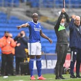 BACK PLAYING - Former Leeds United captain Sol Bamba returned to play for Cardiff City in their Championship finale against Rotherham United. Today he declared himself cancer free. Pic: Getty