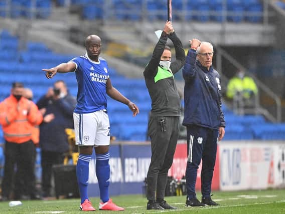 BACK PLAYING - Former Leeds United captain Sol Bamba returned to play for Cardiff City in their Championship finale against Rotherham United. Today he declared himself cancer free. Pic: Getty