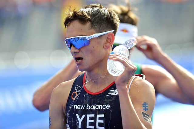 Contender - Alex Yee at the World Triathlon Series event in Leeds in 2019 (Picture: Tony Johnson)