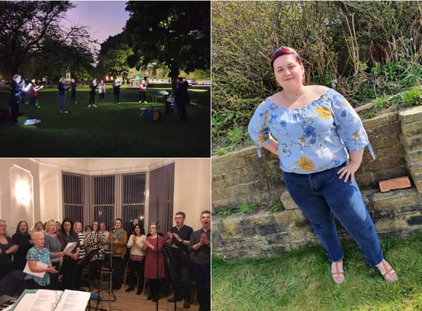 Jenny Leigh, 35, is the leader of Calverley Community Choir, who were hoping to be able to rehearse indoors following the latest change of lockdown restrictions.