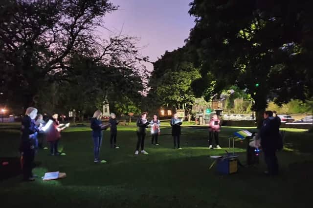 Jenny Leigh, 35, is the leader of Calverley Community Choir, who were hoping to be able to rehearse indoors following the latest change of lockdown restrictions.