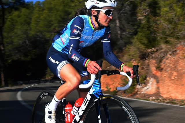 Lizzie Deignan.

Photo courtesy of Jo Jo Harper