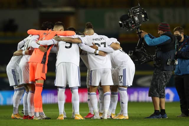 Leeds United's clash with West Brom will be shown live on BT Sport this weekend. Pic: Getty