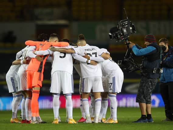 Leeds United's clash with West Brom will be shown live on BT Sport this weekend. Pic: Getty