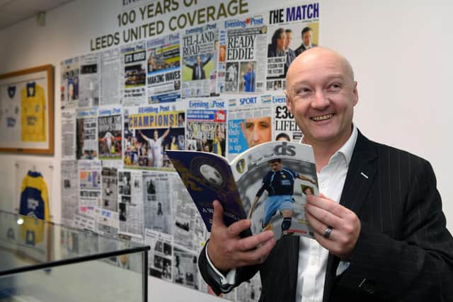 Leeds United Supporters Trust Vice-Chair Graham Hyde. Pic: Bruce Rollinson