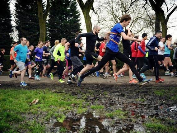 Pictured: 500th Woodhouse Moor Parkrun in March 2017 taken by Jonathan Gawthorpe