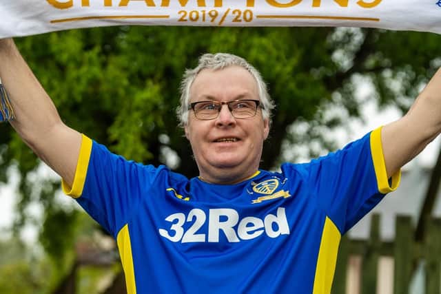 Mark White will be among the lucky fans inside Elland Road on Sunday for the final Leeds game of the season. Picture: James Hardisty
