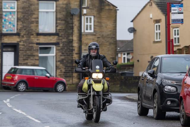 Leeds and Bradford Motorcycle Action Group rep Richard Manton wants to see more done to tackle motorcycle thefts. Picture: James Hardisty