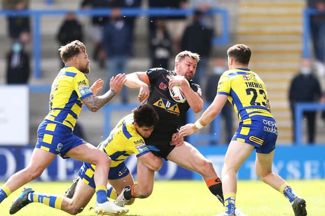 DEFEAT: Warrington Wolves 38-14 Castleford Tigers. Picture: Getty Images.