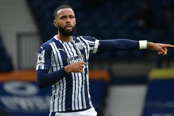 FAMILIAR FACE: West Brom's former Leeds United loanee centre-back Kyle Bartley who will likely be key to dealing with Whites striker Patrick Bamford. Photo by Shaun Botterill/Getty Images.