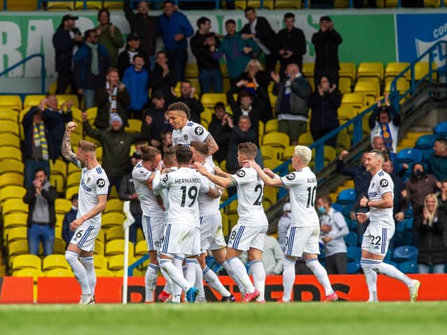 GOOD ENOUGH - Leeds United finished the season with a 3-1 win over West Brom at Elland Road as Pablo Hernandez and Gaetano Berardi said goodbye to the club. Pic: Bruce Rollinson
